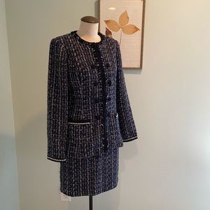 WHBM Tweed Boucle Skirt